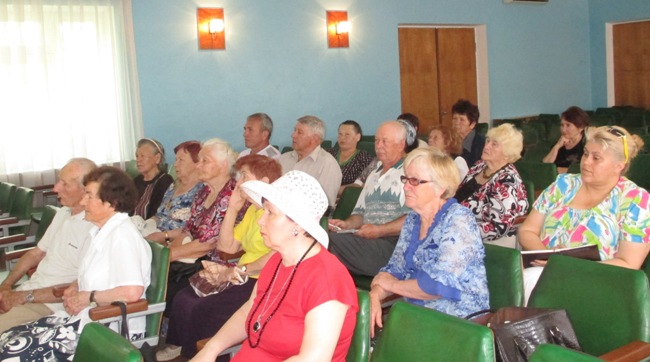 Пленум Ленинского районного совета общественной организации социальной поддержки ветеранов войны